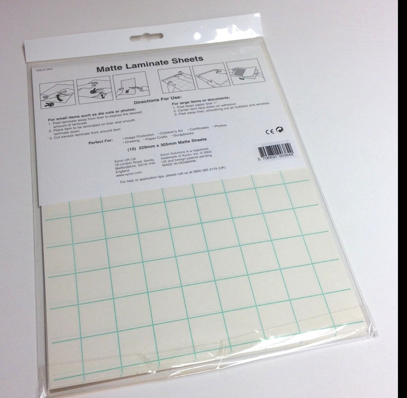 Load image into Gallery viewer, Xyron A4 Matt Laminate Cold Pressure-Sensitive Sheets - Pack of 10
