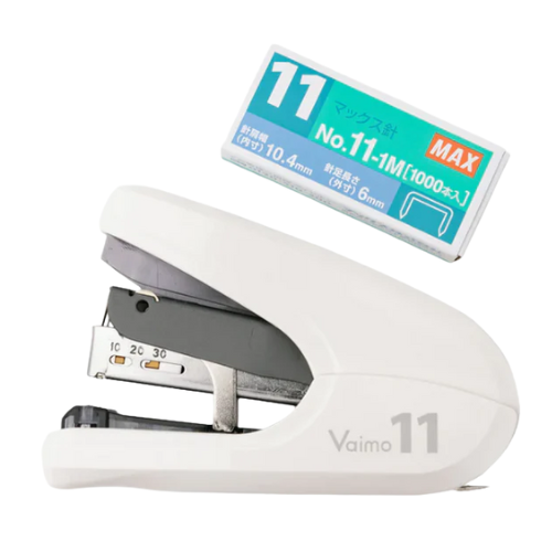 Max HD-11FLK Vaimo 11 Flat-Clinch Effortless Office Stapler