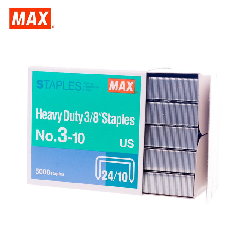 Load image into Gallery viewer, MAX 3-10 Heavy Duty 3/8&quot;  24/10 Staples (5000)
