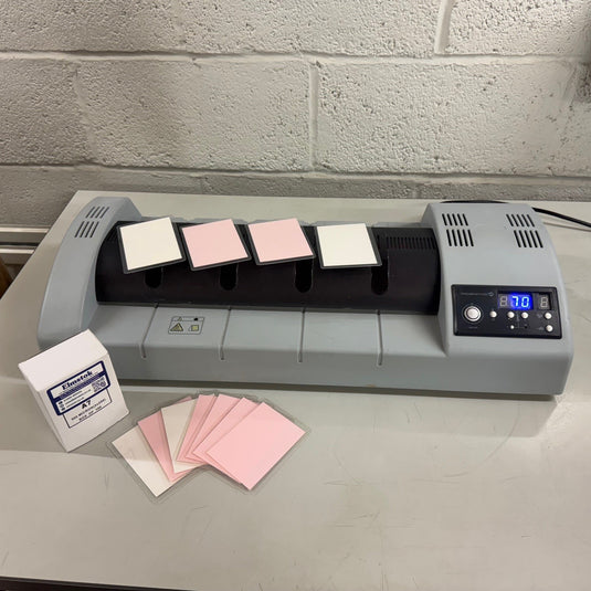 Pre-owned PHS 450 A2 & Multi-Quantity Pouch Laminator