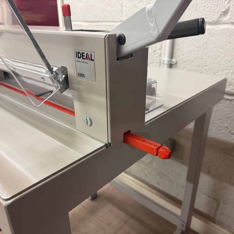 Load image into Gallery viewer, Refurbished, Used, IDEAL EBA 4305 Guillotine Including Floor-Stand
