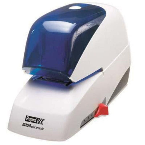 Rapid 5050e Electric Flat-Clinch Blue Stapler - Brand New In Box