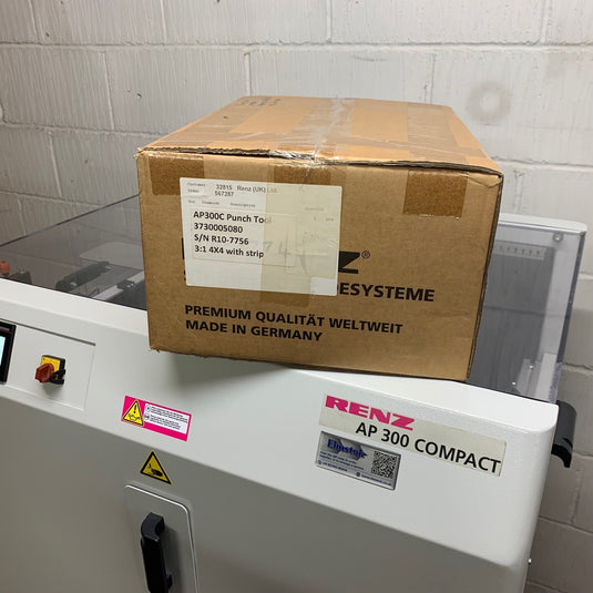 Like New, Used Renz AP300 Compact Automatic Document Binding Punch