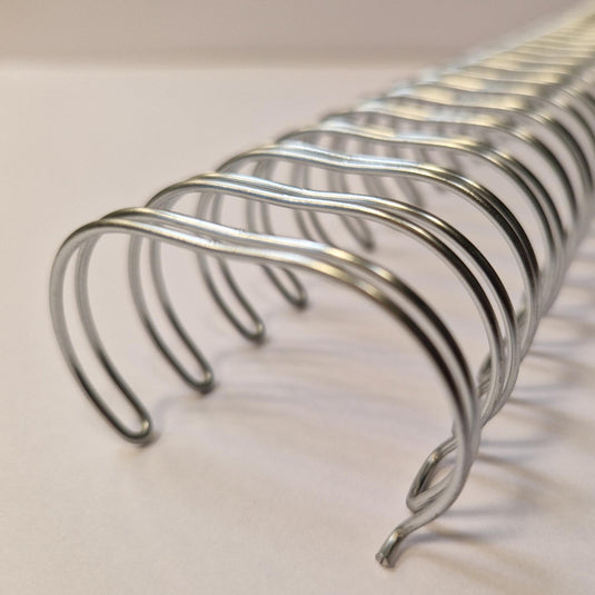 No24 38mm A4 2:1 High Capacity Silver Binding Wires (1 1/2" diameter) Box 20