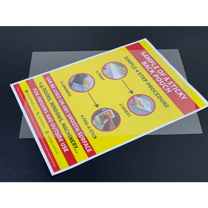 Antistatic Polyester Clear A3 Binding Cover Sheets Tissue Interleaved