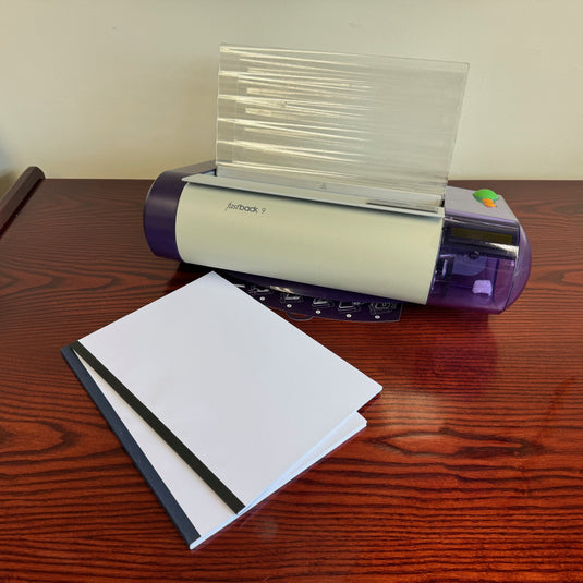 Pre-owned Fastback 9 LX Thermal-Strip Document Binder Including 100 Strips