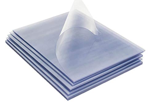 Clear PVC 180 Micron Presentation Binding Covers - A3,  A4,  A5