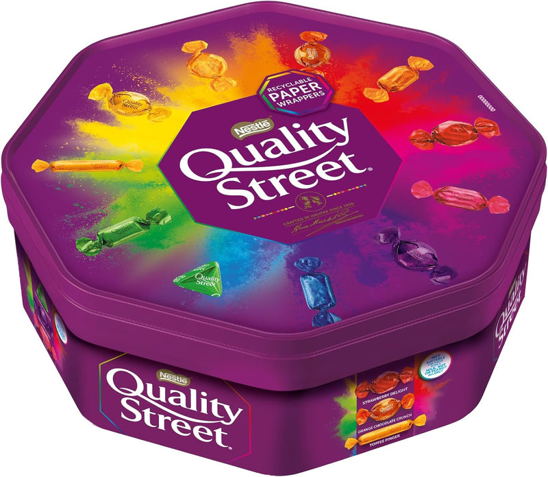 Load image into Gallery viewer, Quality Street Tub 600g Chocolate Sweets
