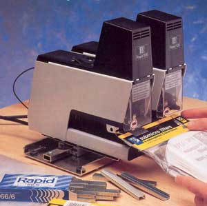 Rapid 105E Industrial Base Table | Electric Stapler Base