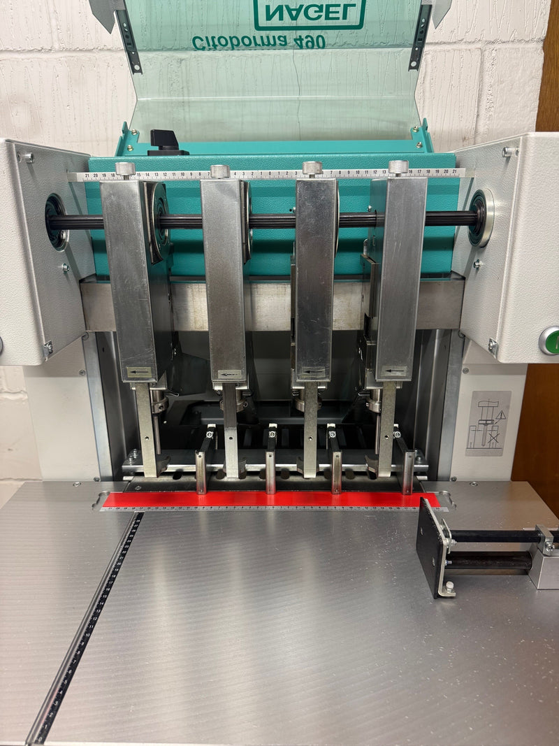 Load image into Gallery viewer, Pre-owned Nagel Citoborma 490 4-Head Heavy-Duty Paper Drill
