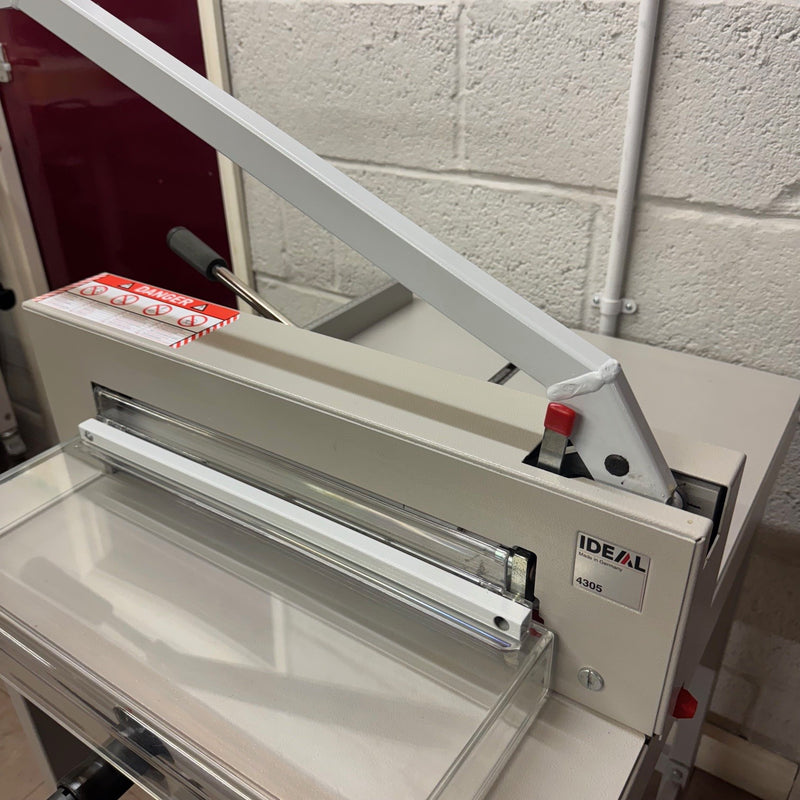 Load image into Gallery viewer, Refurbished, Used, IDEAL EBA 4305 Guillotine Including Floor-Stand
