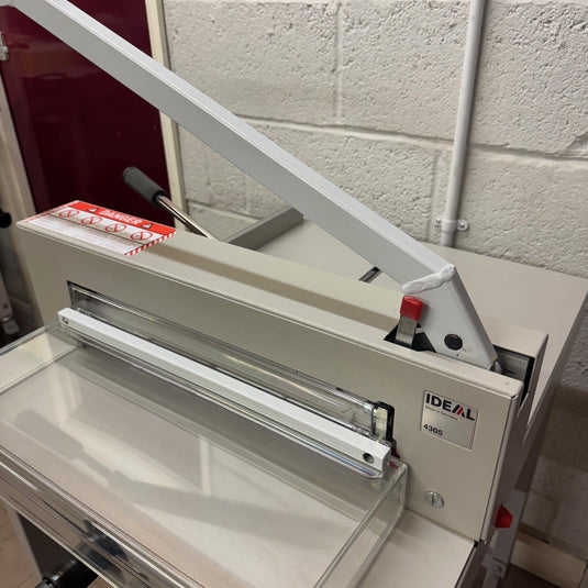 Refurbished, Used, IDEAL EBA 4305 Guillotine Including Floor-Stand