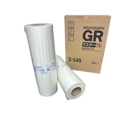 Riso GR A4 Master 75 Rolls S-549 (Box 2)