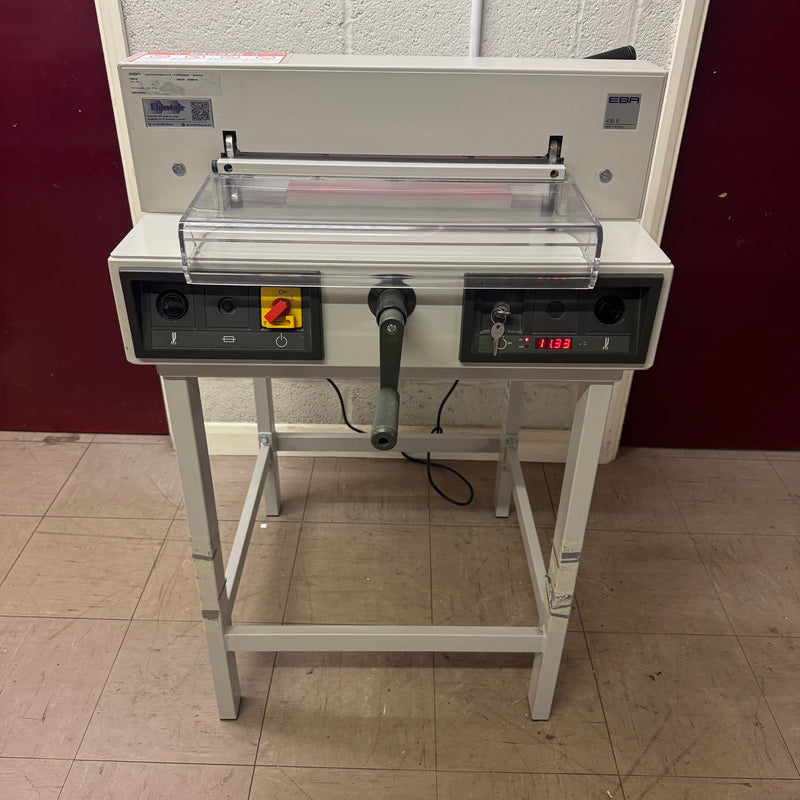 Load image into Gallery viewer, Pre-owned EBA 435E_IDEAL 4215 Electric Desktop Paper Guillotine Cutter
