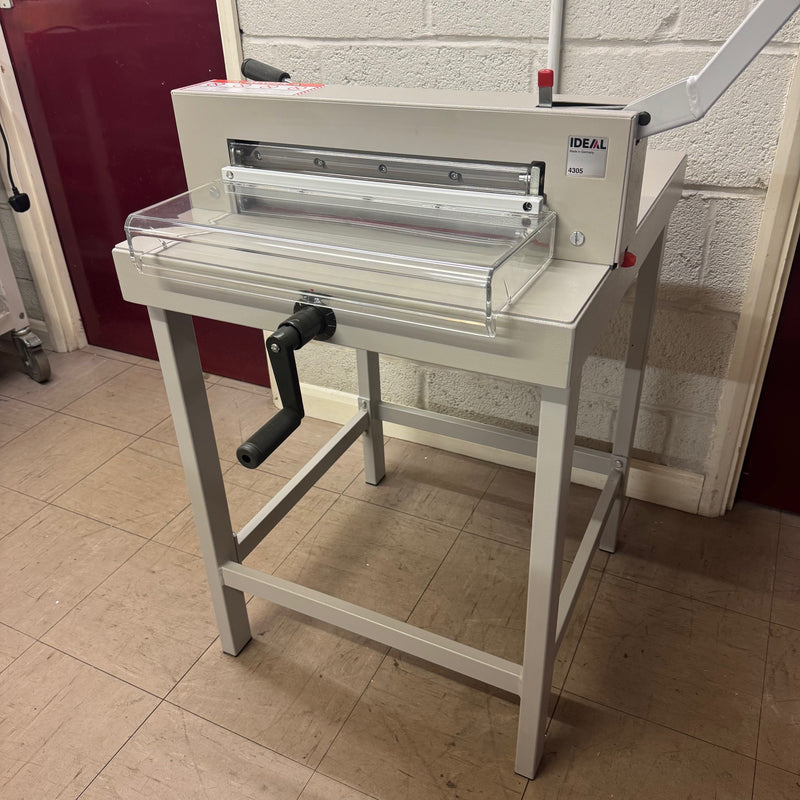 Load image into Gallery viewer, Refurbished, Used, IDEAL EBA 4305 Guillotine Including Floor-Stand
