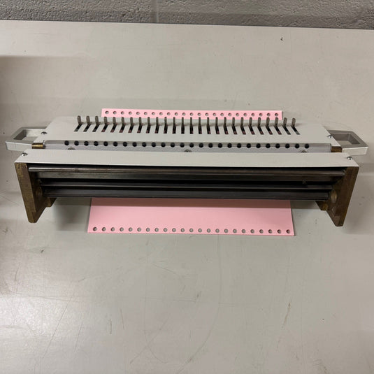 Used Renz DTP 340A 2:1 Round-Hole Wire Punch Tool