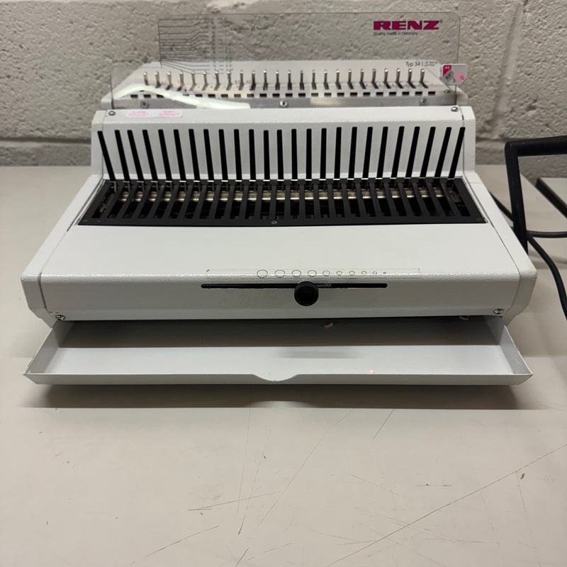 Load image into Gallery viewer, Ex-demo, Used, Renz Combi-E Ultra Heavy-Duty Electric Comb Binder
