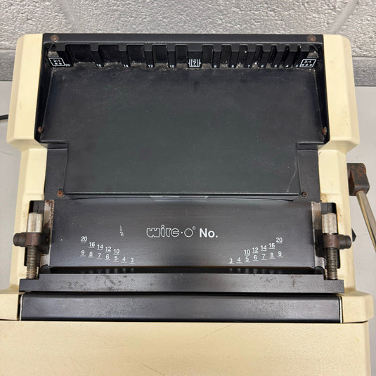 Pre-owned James Burn PB3000 Wire-O Binding Punch Including 3:1 Wire Tool Die
