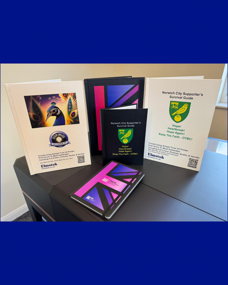 Load image into Gallery viewer, several finished printed binding covers
