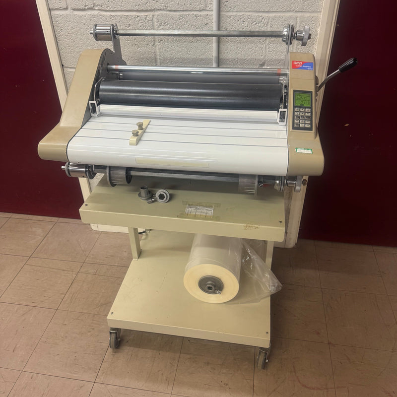 Load image into Gallery viewer, Pre-owned GMP Surelam Pro 500 Roll Laminator With Stand
