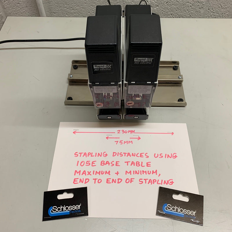 Load image into Gallery viewer, Rapid 105E Electric Twin-Rig Pad Stapler
