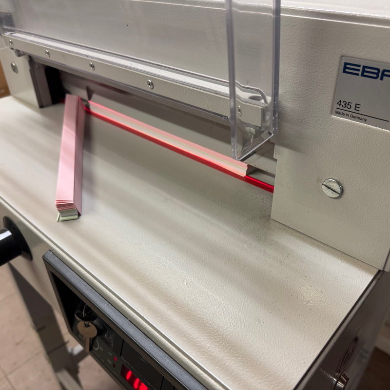 Load image into Gallery viewer, Pre-owned EBA 435E_IDEAL 4215 Electric Desktop Paper Guillotine Cutter
