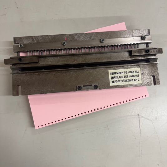 Pre-owned GBC AP2 3:1 Wire Punch Tool Die Set