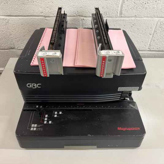 Pre-owned GBC Magnapunch 1.0 Binding Punch - Wire-O Bind Options Available If Required