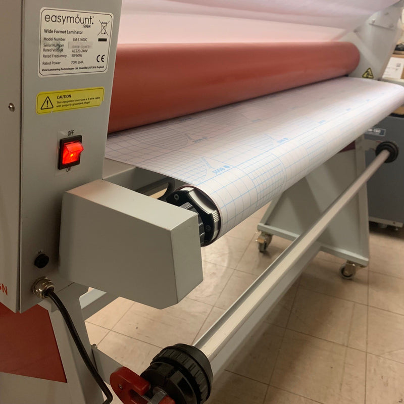 Load image into Gallery viewer, Lightly Used Easymount Sign S1400H Single-Hot Roller Laminator
