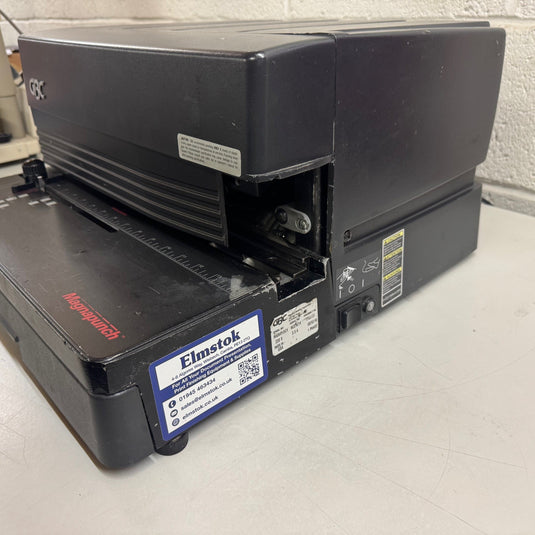 Pre-owned GBC Magnapunch 1.0 Binding Punch - Wire-O Bind Options Available If Required