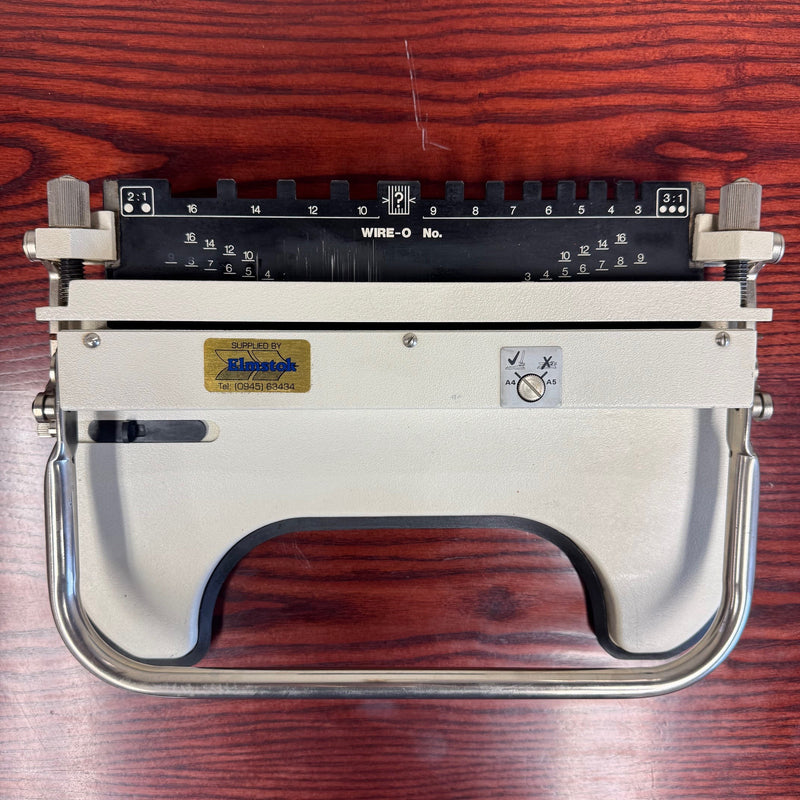 Load image into Gallery viewer, Used James Burn PB34 3:1 Wire-O Binding Punch &amp; Closer
