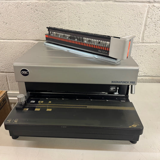 Pre-owned Magnapunch-Pro GBC Punch Including 3:1 Wire Punch