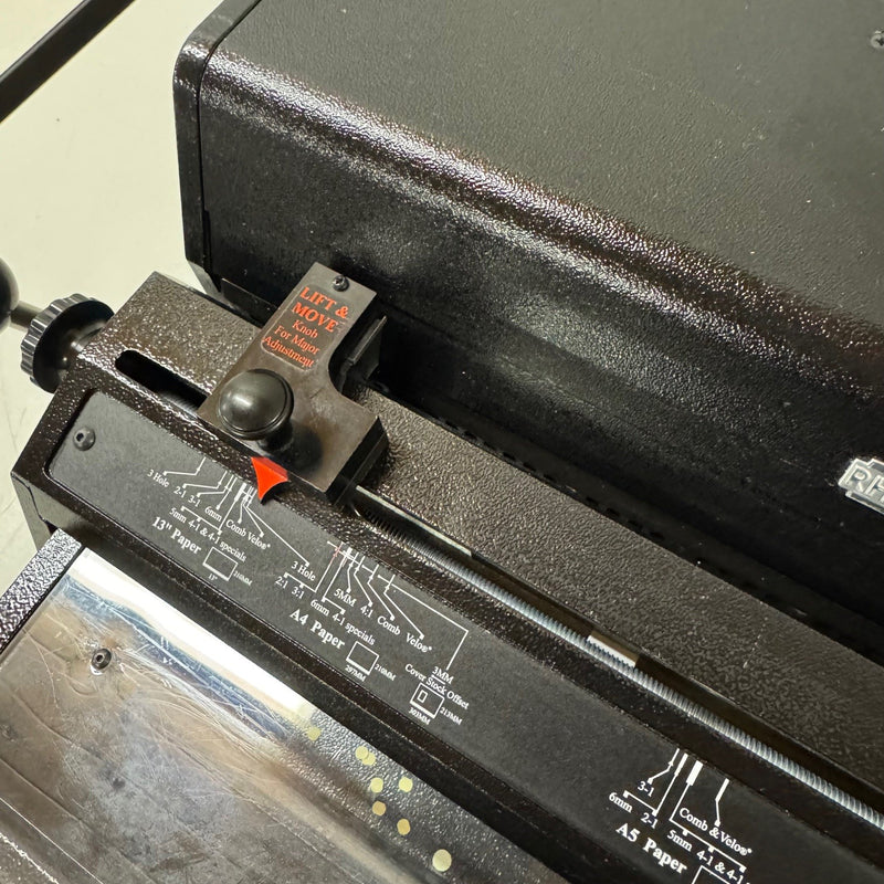 Load image into Gallery viewer, Lightly-Used Onyx Rhinotuff HD7700 Binding Punch With Coil-Spiral 4:1 Tool Die
