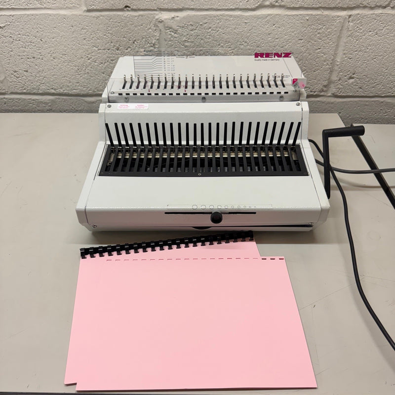Load image into Gallery viewer, Ex-demo, Used, Renz Combi-E Ultra Heavy-Duty Electric Comb Binder
