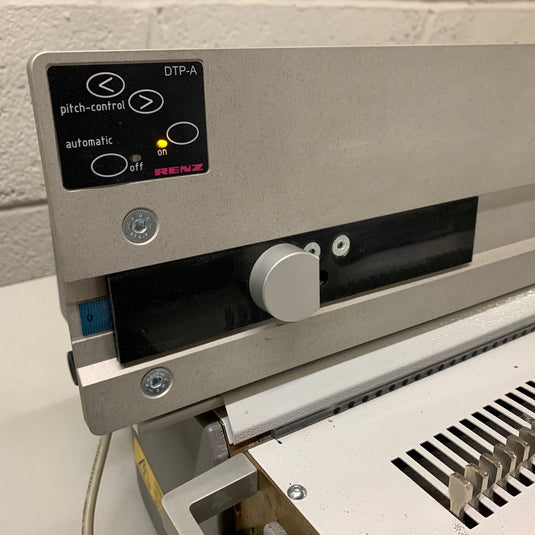 Pre-owned Renz DTP 340A Semi-Automatic Binding Punch
