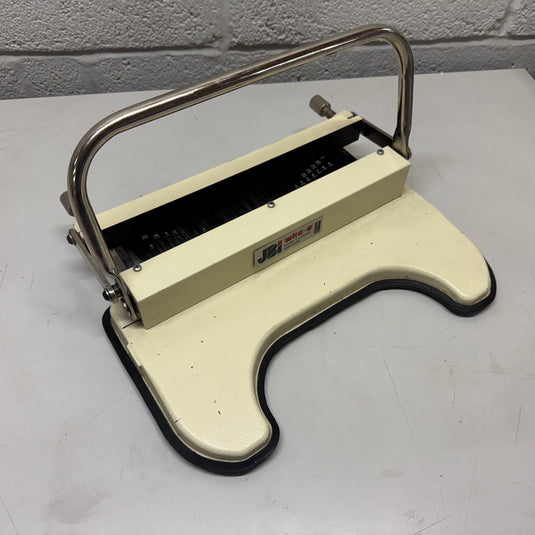Pre-owned ElmPro -JBI High-Capacity Manual Wire Bind Closer Finisher JBI-HC
