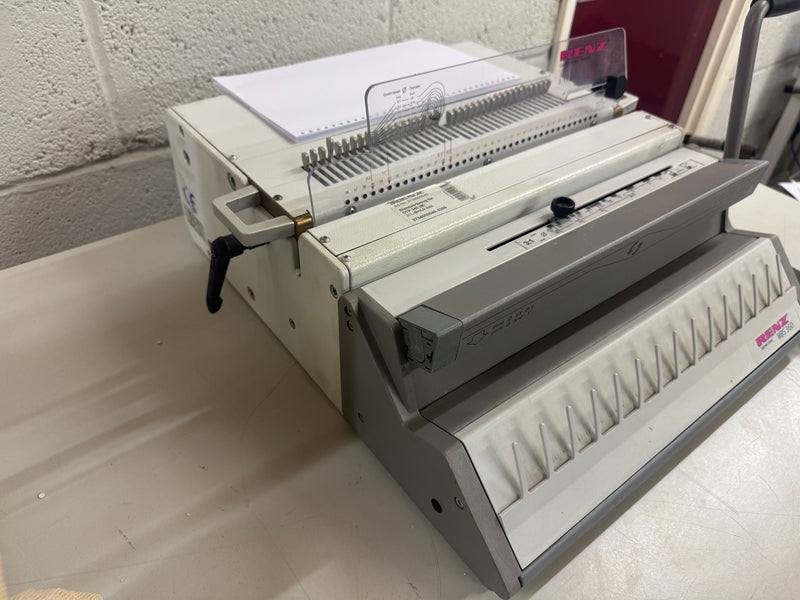 Load image into Gallery viewer, Used Renz DTP 340M Heavy-Duty Binding Punch Machine
