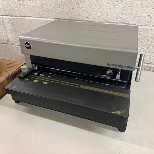 Pre-owned Magnapunch-Pro GBC Punch Including 3:1 Wire Punch