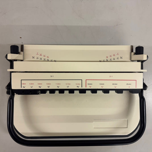 Ex-demo, Used, JBI PB23-M 2:1 Manual Wire Binder Punch & Closer