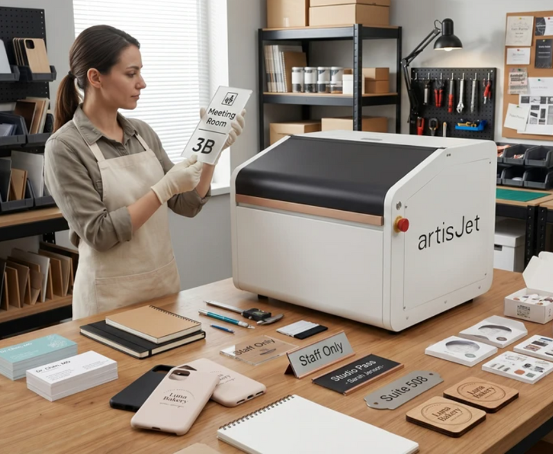 Load image into Gallery viewer, Artisjet Young BEC1GO Desktop Printer – Colour, Braille, Emboss
