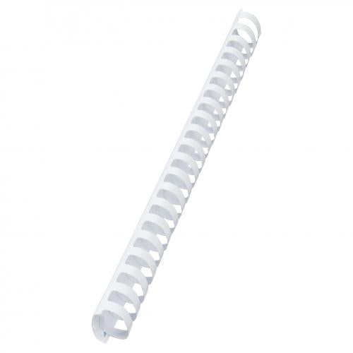 Load image into Gallery viewer, Leitz 8mm White Binding Combs A4 21-Ring (500)
