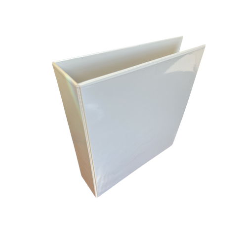 Panorama White 2D Ring Lever-Arch Presentation File Binders A4 38mm Spine - Pack of 10
