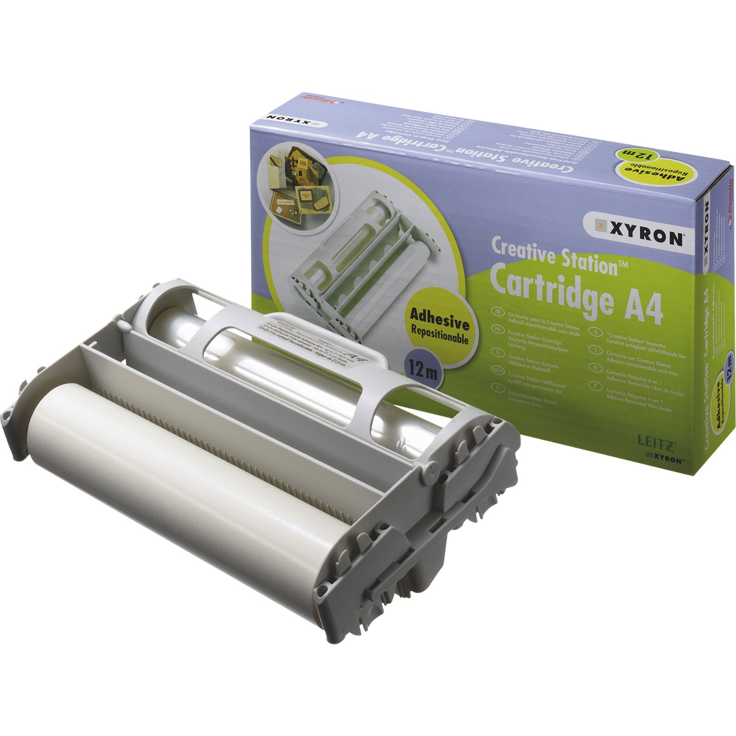Xyron A4 Creative Station Repositionable Adhesive Cartridge Refill ...
