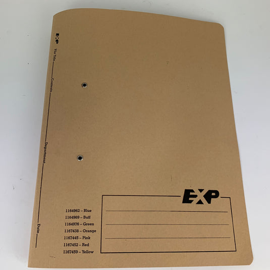 Spiral Transfer Storage Files A4/Foolscap Buff (25) - 1164969