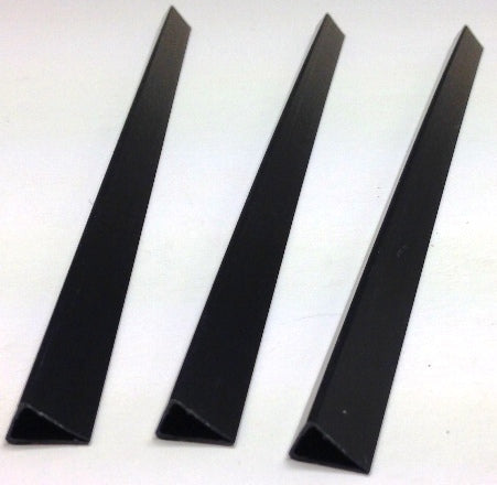 Esselte A4 7mm Black Slide Binders Flat-Back (50)