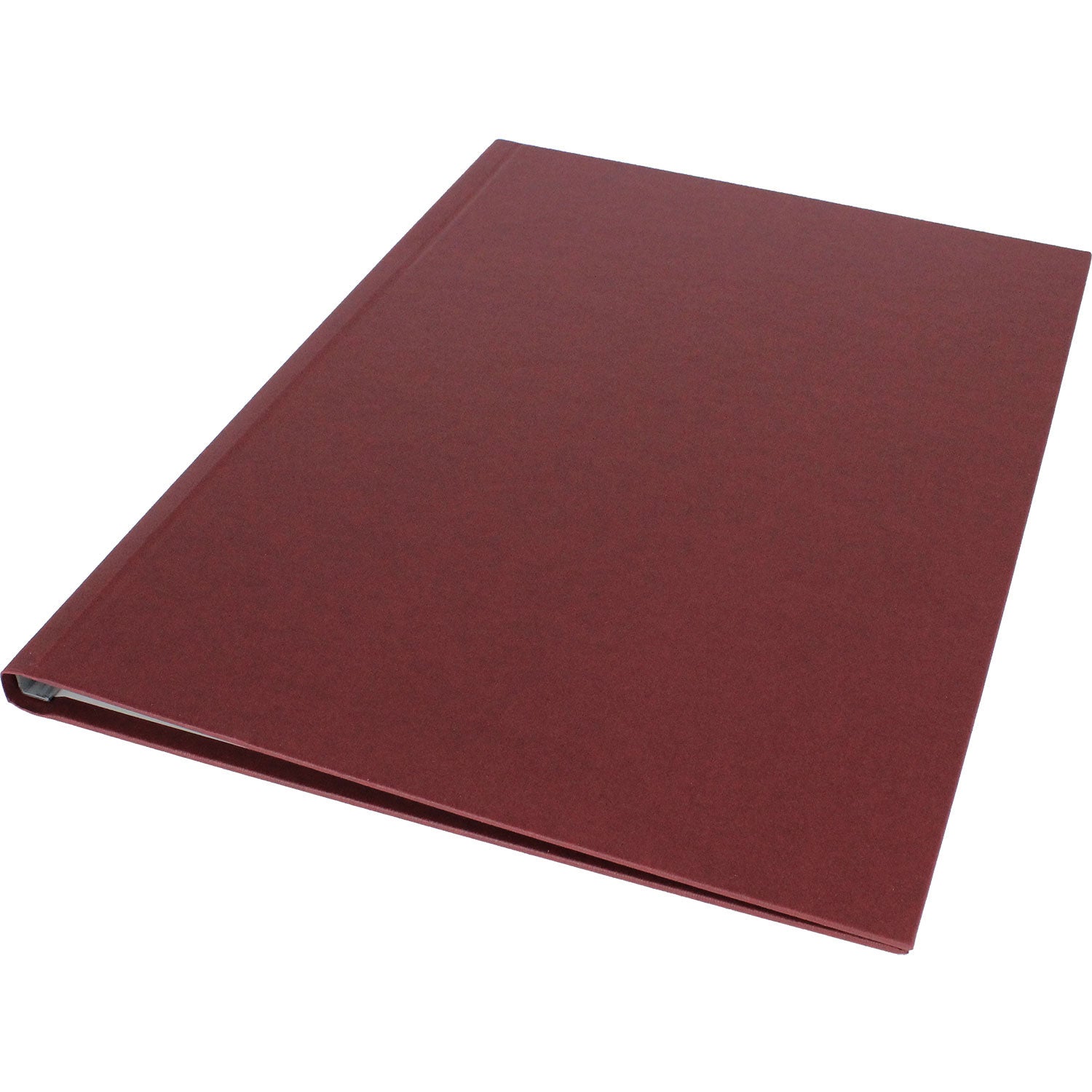 Linen Rivet Binding Box 10 Leitz Impressbind Classic Linen A4 Burgundy Red Hard Binding ...