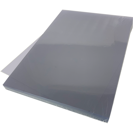 Clear PVC 180 Micron A4 Binding Cover Sheets (100) A4