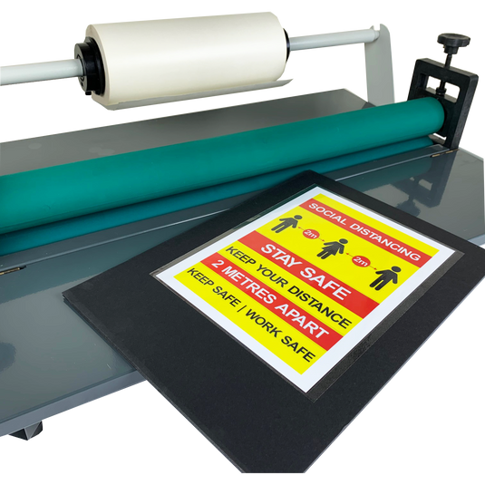 ELMPRO 750 Manual Desktop Cold Mounting Signage Laminator