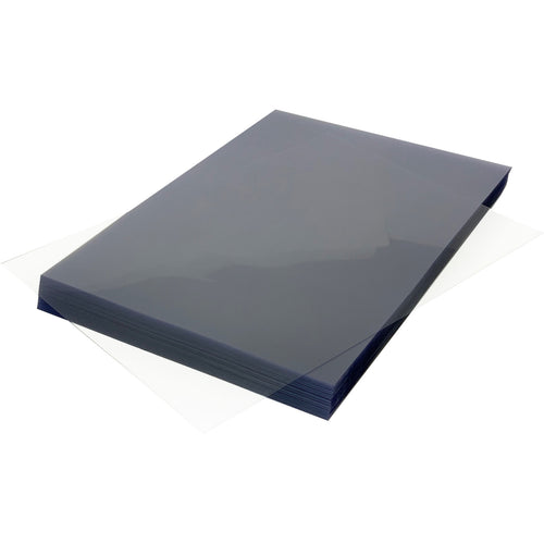 Clear PVC 240Micron A4 Binding Cover Sheets - Pack of 100