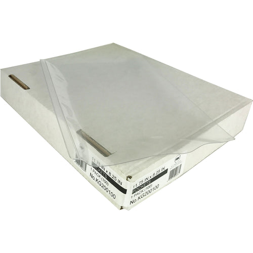 KG200100SC Clear PVC Binder Pockets A4 Overall (100)